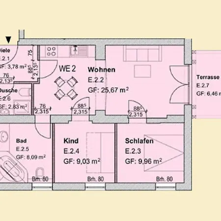 דירה Villa-senta-apartment-2